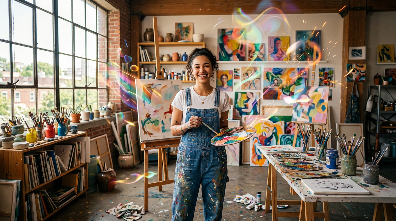 inspirasi berkarya seni